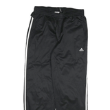 ADIDAS Mens Joggers Black & White Classic Tapered M W30 L31 Athletic Sports Wear