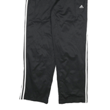 ADIDAS Mens Joggers Black & White Classic Tapered M W30 L31 Athletic Sports Wear