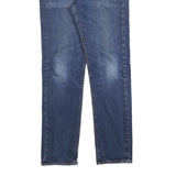 LEVI'S Mens Slim Slim Jeans Blue Denim W31 L29 Classic Cotton Blend Zip