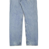LEVI'S 505 Mens Regular Fit Straight Denim Light W34 L32 Zip Cotton Blend Jeans