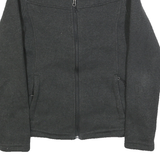 THE NORTH FACE Womens Black Fleece Jacket M Zip Outdoor Casual Warm Layer