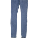 LEVI'S 710 Womens Jeans Blue Slim Skinny Denim Medium W25 L30 Stretch
