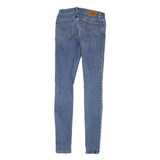 LEVI'S 710 Womens Jeans Blue Slim Skinny Denim Medium W25 L30 Stretch