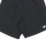 NEW BALANCE Womens Black Sports Shorts M W28 Lightweight Activewear