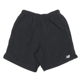 NEW BALANCE Womens Black Sports Shorts M W28 Lightweight Activewear