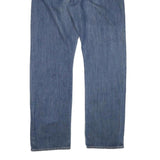 LEVI'S 501 Mens Jeans Blue Regular Straight Denim Medium W34 L30 Classic Button