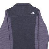 THE NORTH FACE Womens Blue & Purple Zip Jacket M Polyester Fleece Outdoor Active