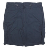 DICKIES Mens Shorts Blue Cargo Cotton Blend 2XL W44 Workwear Casual