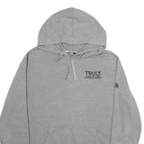 THE NORTH FACE Mens Grey Truly Hard Seltzer Pullover Hoodie L Casual Sweatshirt