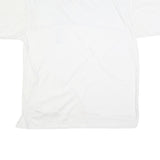 IZOD Mens White & Green Short Sleeve Golf Polo Shirt L Cotton Blend Casual