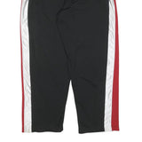 NIKE Mens Joggers Black & Red Slim Tapered 2XL W36 L32 Sportswear Training