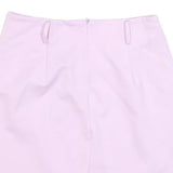 LOVE & OTHER THINGS Womens Pink Mini Cotton Blend Straight Skirt XS Stylish