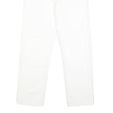 LEVI'S Wedgie Womens Jeans White Regular Straight Denim W26 L28 Button