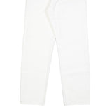 LEVI'S Wedgie Womens Jeans White Regular Straight Denim W26 L28 Button