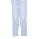 LEVI'S 721 Womens Jeans Blue Slim Skinny Denim Light W26 L32 Stretch Cotton