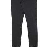 LEVI'S 721 Womens Jeans Black Slim Skinny Denim W31 L32 Zip