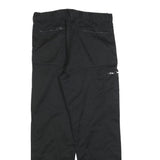 DICKIES Mens Cotton Blend Black Regular Straight Trousers W36 L32 Workwear