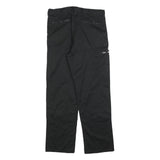 DICKIES Mens Cotton Blend Black Regular Straight Trousers W36 L32 Workwear