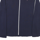 TOMMY HILFIGER Womens Navy Blue Plain Jumper Crew Neck Basic Knit L Stylish