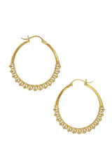 Calla Hoops Gold Small