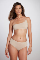 Serena Hipster Bikini Bottom Camel