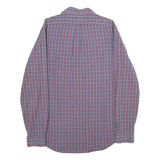 RALPH LAUREN Mens Blue & Red Check Cotton Shirt L Casual Classic Fit