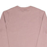 ELLESSE Womens Pink Cotton Blend Crew Neck UK 14 Sweatshirt Casual Pullover