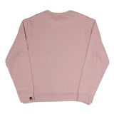 ELLESSE Womens Pink Cotton Blend Crew Neck UK 14 Sweatshirt Casual Pullover