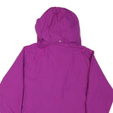 LL BEAN Womens Purple & Blue Waterproof Outdoor Jacket S Polyester Blend Zip