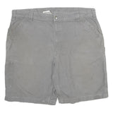 CARHARTT Mens Shorts Grey Casual Cotton 2XL W42 Workwear Pockets