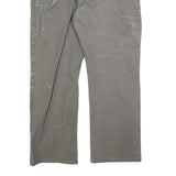 DICKIES Mens Cotton Blend Beige Regular Fit Straight Leg Trousers W35 L29