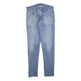 LEVI'S 520 Mens Slim Blue Denim Light W30 L31 Stretch Slim Fit Jeans