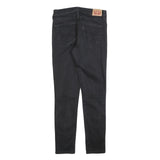 LEVI'S 311 Womens Slim Black Denim Jeans Cotton Blend Zip W28 L30 Stylish Fit