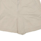 LIZ CLAIBORNE Womens Shorts Beige Casual Plain L W30 Classic Comfort
