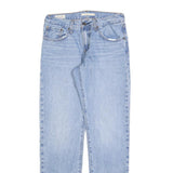 LEVI'S Womens Regular Fit Blue Denim Light Wash Jeans W26 L31 Classic Zip Pocket