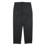 CARHARTT Womens Black Regular Tapered Cotton Blend Trousers W32 L28
