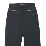 MAMM Womens Black Polyester Blend Relaxed Leg Trousers W27 L21 Outdoor