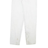 LEVI'S Mens Regular Fit White Denim Jeans W27 L32 Zip Classic Cotton Blend