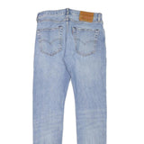 LEVI'S 501S Mens Jeans Blue Slim Straight Denim Light W28 L32 Classic Fit