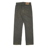 LEVI'S 501 Mens Jeans Grey Regular Straight Denim Medium W28 L31 Classic Button
