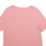 PUMA Womens Pink Graphic T-Shirt XL Short Sleeve Round Neck Casual Wear