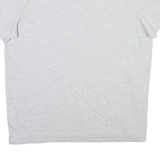 LACOSTE Mens Grey Plain Cotton Blend T-Shirt XL Crew Neck Short Sleeve Casual