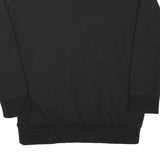 ADIDAS Mens Black Crew Neck XS Cotton Blend Casual Sweatshirt Pullover