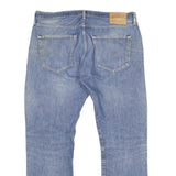 LEVI'S 501 Mens Jeans Blue Classic Straight Denim Medium W38 L30 Authentic