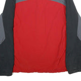 NAUTICA Mens Red & Grey Reversible Nylon Zip Jacket L Casual Outerwear