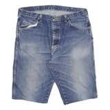 WRANGLER Mens Denim Blue Casual Shorts XL W36 Classic Cotton Blend