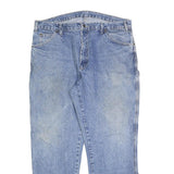 DICKIES Mens Relaxed Blue Denim Light Jeans W38 L30 Workwear Cotton Blend