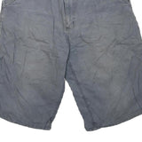 CARHARTT Mens Shorts Blue Casual Cotton Blend M W32 Durable Workwear