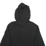 PUMA Womens Black Hoodie L Cotton Blend Pullover Casual Hooded Sweatshirt