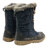 QUECHUA Snow Boots Blue Synthetic Womens UK 3